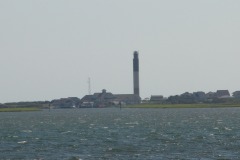 Both lighthouses are visible from the beach house on Ocean Isle