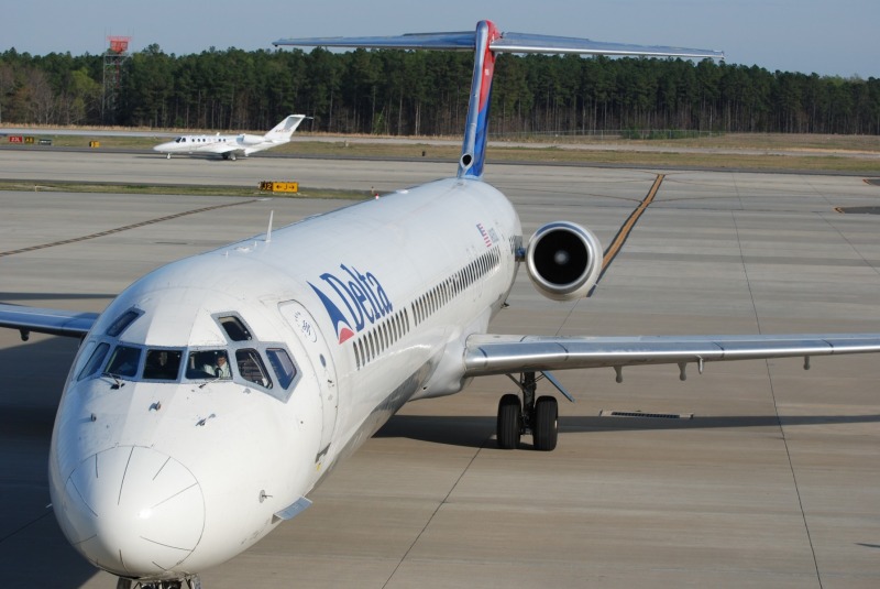 This is unusual...they don't usually park at the General Aviation terminal at RDU.