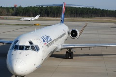This is unusual...they don't usually park at the General Aviation terminal at RDU.