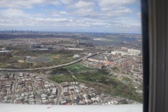 Big sweeping turn now for final approach to LaGuardia...