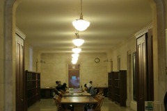 One of the reading rooms off the main corridor...