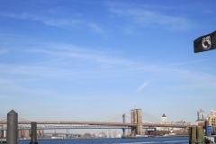Looking up the East River...