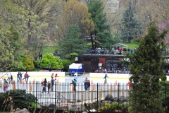 Lots of skaters on that rink!