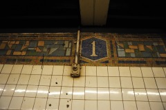 First Avenue station tiles...