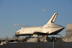 Closer view of the Enterprise which used to be at Udvar-Hazy near Dulles...