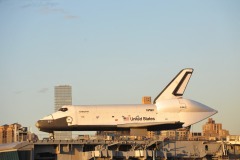 Best view of the space shuttle Enterprrise...