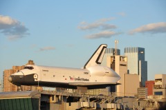 Enterprise had no engines and wasn't completely fitted as she was used for drop tests (the 747 carrying her aloft would dive out of the way and let the <B>brick</B> return to earth!