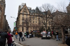 The Dakota at 72nd Street and Central Park West...