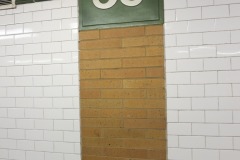 Tilework in Columbus Circle station at 59th Street...