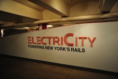 Diesel train engines are prohibited under Manhattan...subways are powered by an electrified third rail.