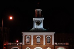 A bit of overtime after shooting at the Gilbert Theatre...