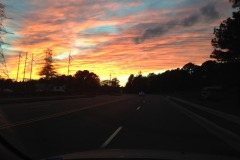What a beautiful sunset...