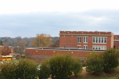 View of Washington Elementary from the hill...