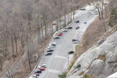 They look like Hot Wheels from way up here!
