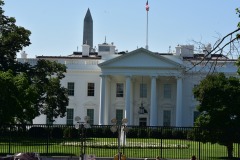 View of the White House from Lafayette Square