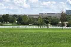 Better view of the Pentagon from McClellan Circle just up the hill from Dad's grave.