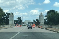 Memorial Bridge looking at Abe's Place