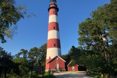 Assateague Light House on Chincoteague Island VA