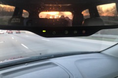 Tried for cool sunset picture near Dayton OH, showed how dirty the mirror really is... :)