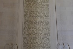 Inside the monument