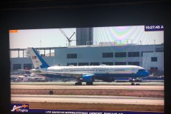 Air Force 2 departing LAX earlier in the day... Air Force 2 departing LAX earlier in the day...