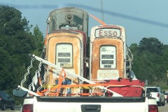 Classic petrol pumps