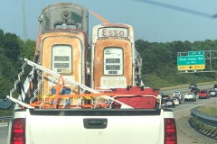 Classic petrol pumps