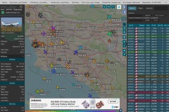 Congested airspace east of LAX Congested airspace east of LAX