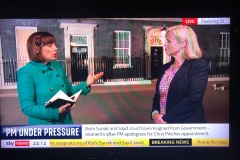 Photobombed by Larry the Chief Mouser to the Cabinet Office!