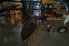 The menacing profile of the SR-71
