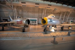 The two main combatants in Korea...F-86 Sabre v MiG-15