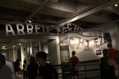 "Work will set you free"...the sign you'd see upon entering Auschwicz-Birkenau