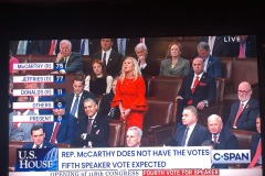 MTG rocking an outfit that is eerily reminiscent of "The Handmaid's Tale"...