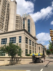 New Wake County Justice Centre (Courthouse is behind the county jail).