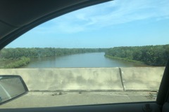 Crossing over the Savannah River into Georgia!