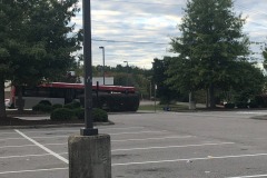 He's in the back of the 19 bus...