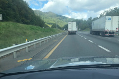 Shooting through Fancy Gap to first tanking in Hillsville VA...