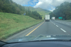 Shooting through Fancy Gap to first tanking in Hillsville VA...