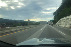 West Virginia's Capitol building is one of the most beautiful with that blue and gold dome!
