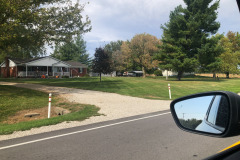 Almost to Grandma and Grandpa's house on Illinois highway 1...