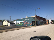 Love that mural!