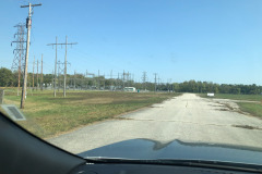 Shockingly, you can drive right into the site where the plant used to be.  Grandpa Williams was a turbine operator at this coal-fired electric plant.