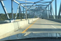 Crossing the Ohio River into Kentucky...