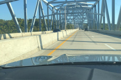 Crossing the Ohio River into Kentucky...