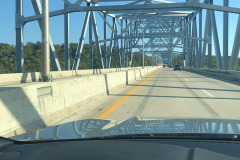 Crossing the Ohio River into Kentucky...
