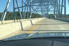 Crossing the Ohio River into Kentucky...