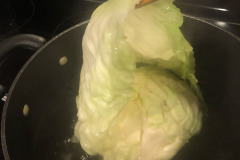 The boiling water makes extracting the individual leaves much easier... The boiling water makes extracting the individual leaves much easier...