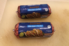 Brown the ground beef (the good stuff was on sale!) Brown the ground beef (the good stuff was on sale!)