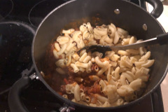 Dump the macaroni in and mix it really good! Dump the macaroni in and mix it really good!