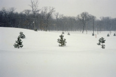 Blizzards were an occupational hazard...